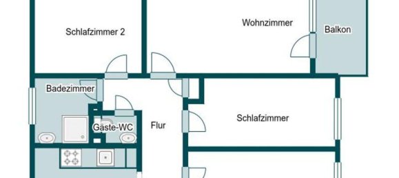 Apartamento T3 em Wuppertal, Germany N.º 280718 12
