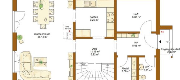 4-salle Maison à Baden-Wurttemberg, Germany No. 7644 3