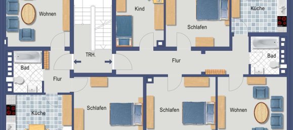 Здание с 19 комнатами в Бодензе, Германия № 56018 8
