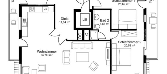 4-salle Penthouse à Salzburg, Austria No. 174335 19