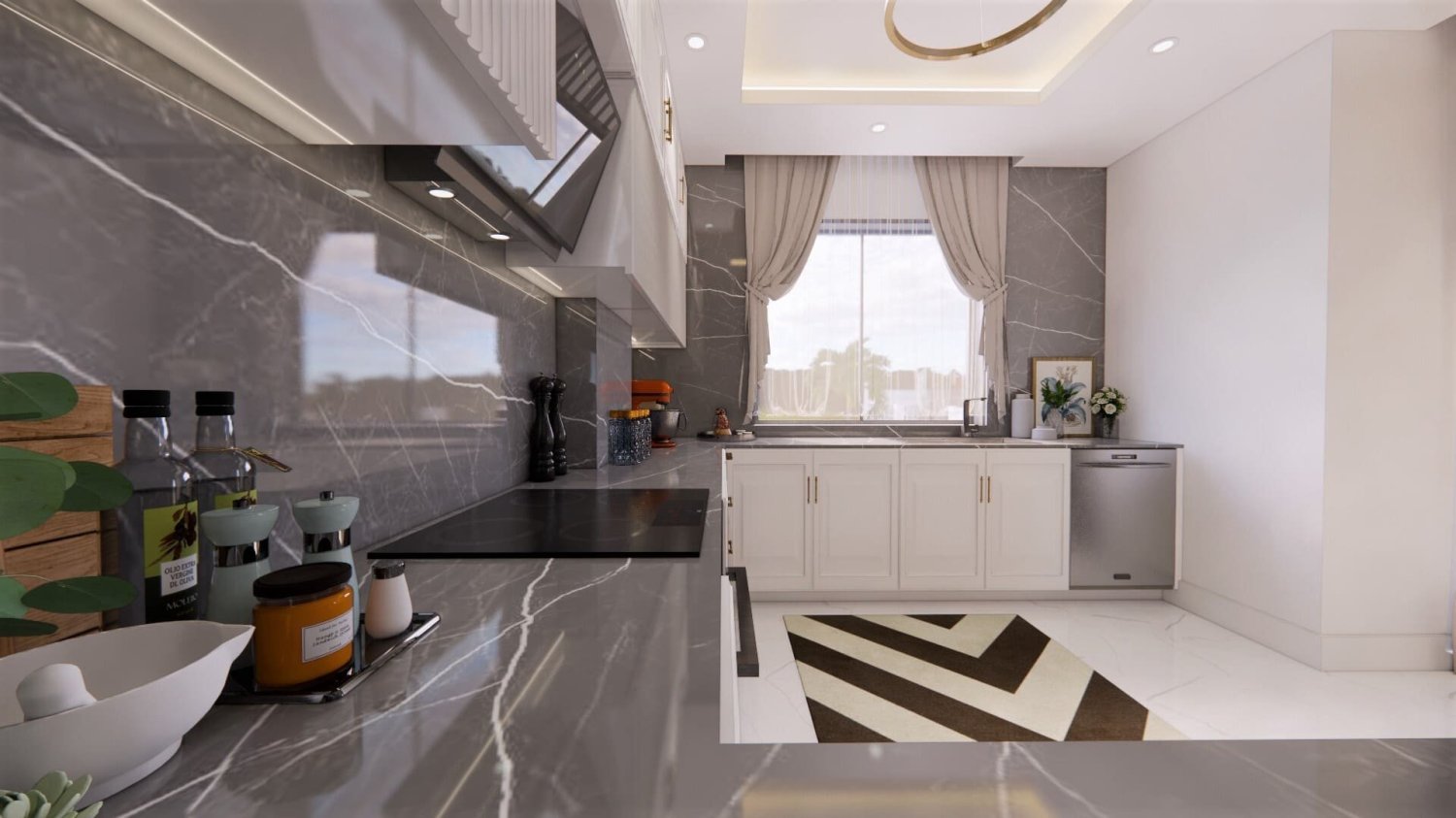 Apartment 2+1 in Kubbe Tower Residence, Avsallar, Turkey No. 38568