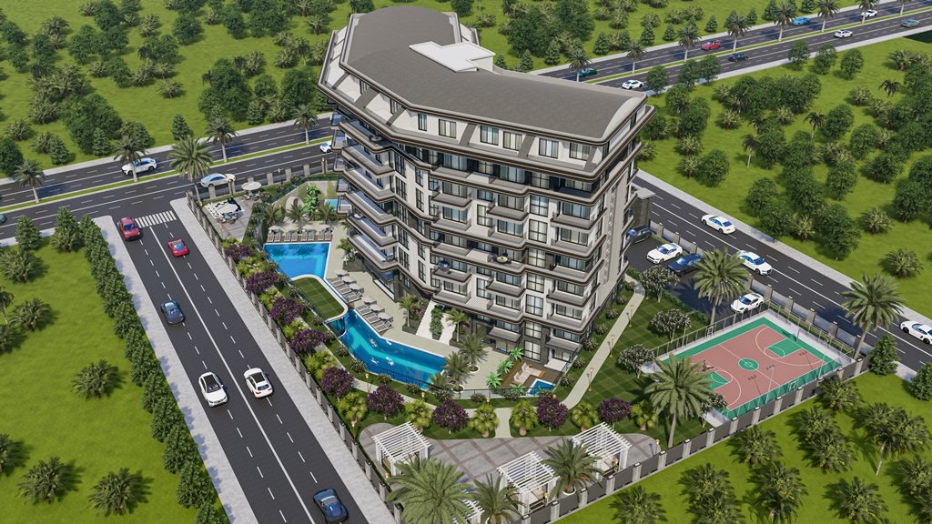 شقة 1+1 في Alanya, Turkey رقم 32099