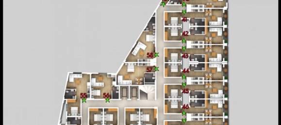 2 rooms Apartment in Cordonn Residence, Fethiye, Turkey No. 35577 3