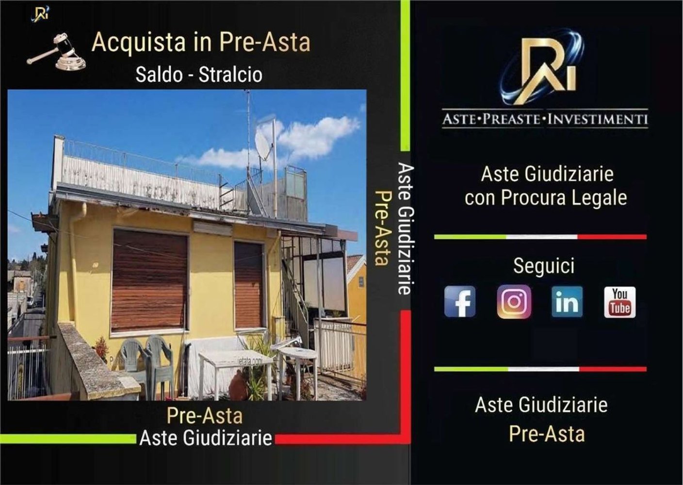 Квартира с 5 комнатами в Ачиреале, Италия № 51174