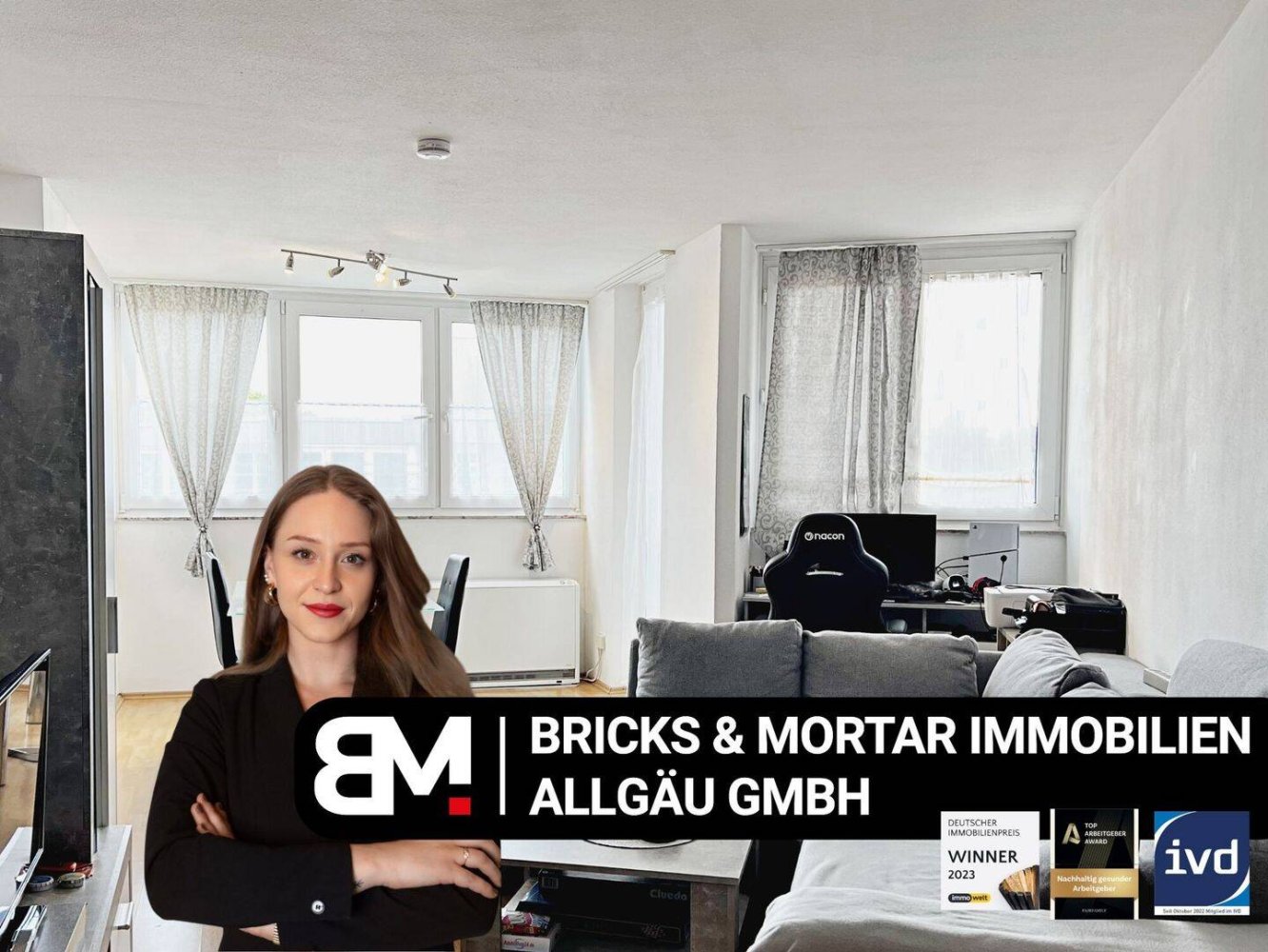 Apartamento de 1 dormitorio en Kempten, Germany No. 280164