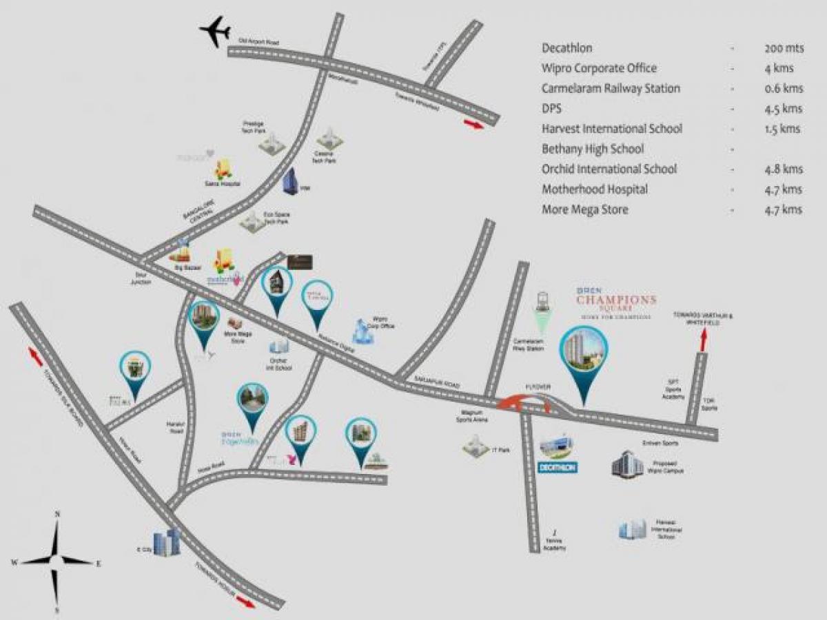 3 Schlafzimmer Haus in Bangalore, India, Nr. 43681