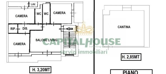 3-Zimmer Wohnung in Macerata Campania, Italy, Nr. 9224 23