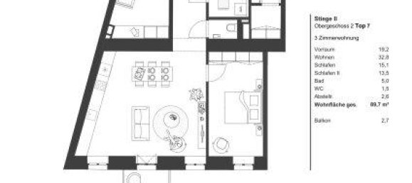 3 rooms Apartment in Vienna, Austria No. 187676 13