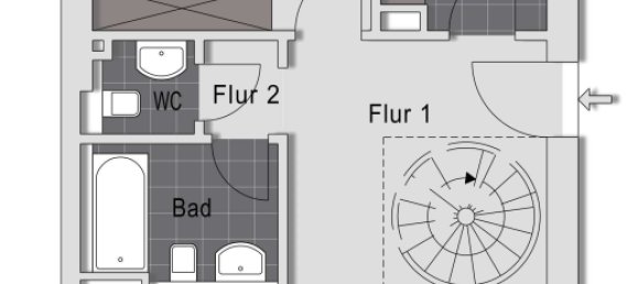 2 Schlafzimmer Doppelhaus in Düsseldorf, Germany, Nr. 325423 14