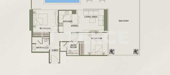2 bedrooms Apartment in Majan, UAE No. 108019 13