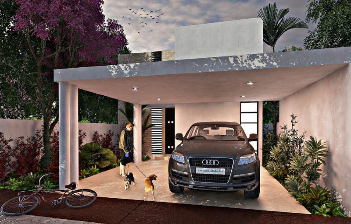 Дом с 4 спальнями в Мерида, Мексика № 68894