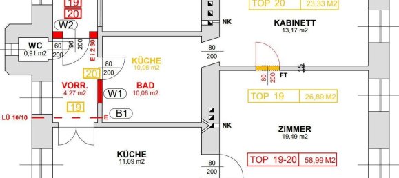 2-salle Appartement à Favoriten, Austria No. 60019 12