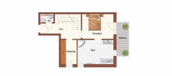 4-salle Penthouse à Marburg-Biedenkopf, Germany No. 141202 8