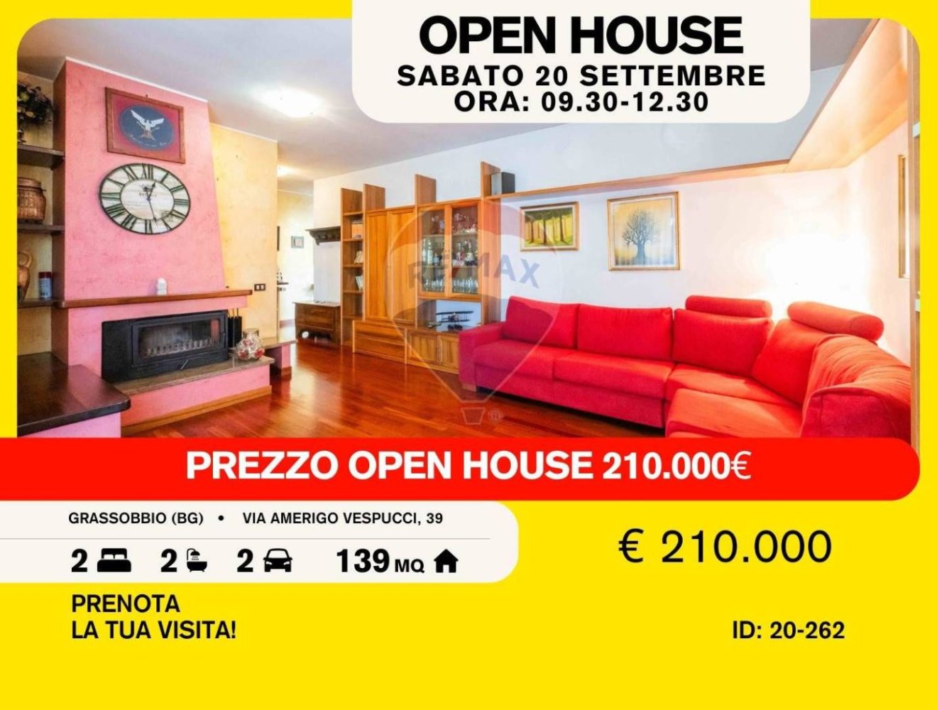 2 chambres Appartement à Grassobbio, Italy No. 379951