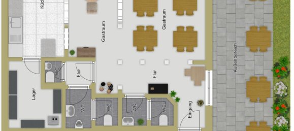 1-Zimmer Cafe / Restaurant in Ravensburg, Germany, Nr. 363058 23