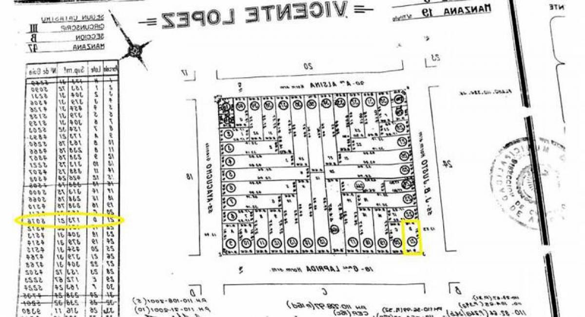 173m² Land in Vicente Lopez, Argentina No. 36988