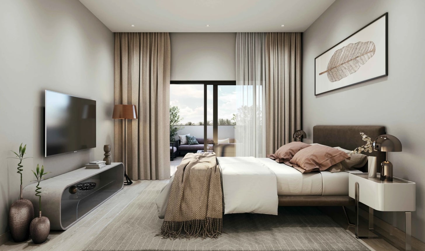 Квартира с 1 спальней в Maison Elysee 2, Джумейра Вилладж Серкл, ОАЭ № 65314