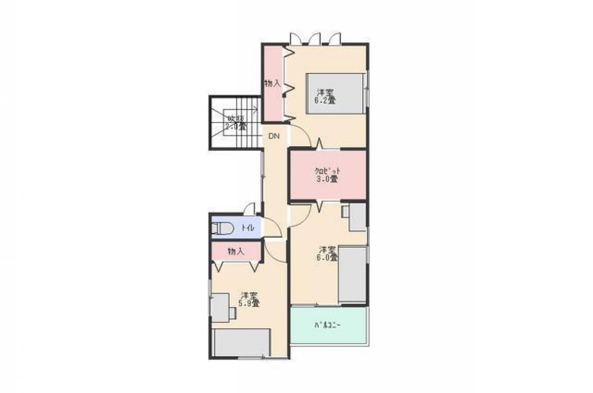 4 Schlafzimmer Haus in Fukuoka, Japan, Nr. 3672