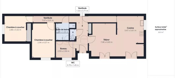 Casa T2 em Romilly-sur-Seine, France N.º 60530 4