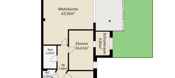 2 chambres Appartement à Gerasdorf bei Wien, Austria No. 216837 11