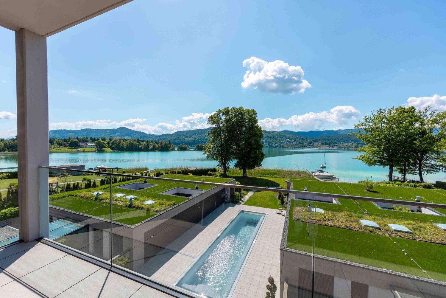 Квартира с 1 спальней в Пёрчах ам Вёртер Зе, Австрия № 132726