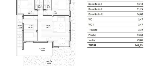 3 Schlafzimmer Bungalow in San Miguel de Salinas, Spain, Nr. 178191 11