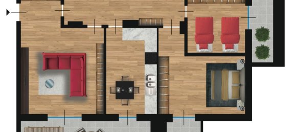 3غرفة شقة في Pieve Emanuele, Italy رقم 167353 7