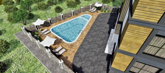 Квартира с 2 комнатами в Аланья, Турция № 29910 8