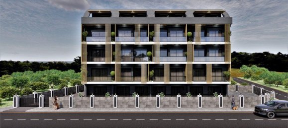 Квартира с 2 комнатами в Аланья, Турция № 29910 3