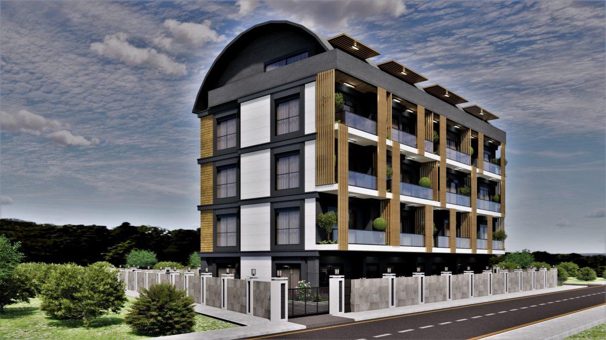 Квартира с 2 комнатами в Аланья, Турция № 29910