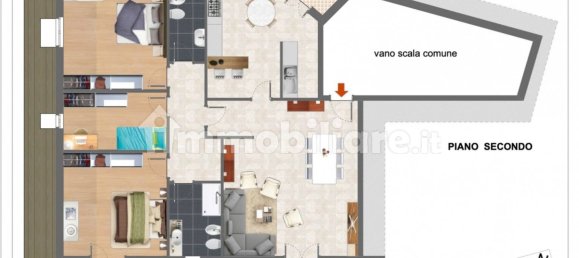 3 غرف نوم شقة في Castelfidardo, Italy رقم 232969 37