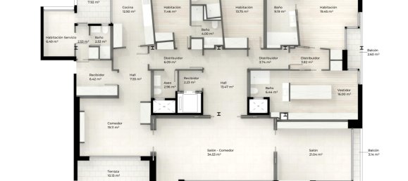 4 chambres Appartement à Barcelona, Spain No. 182348 41