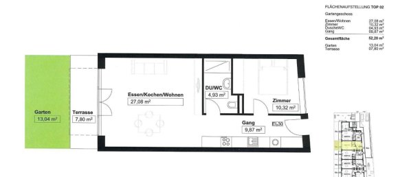 2 rooms Apartment in Innsbruck-Stadt, Austria No. 194639 8