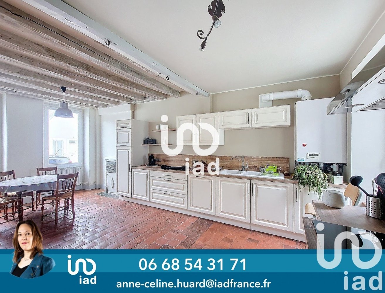 Таунхаус с 3 спальнями в Меен-сюр-Йевр, Франция № 210577