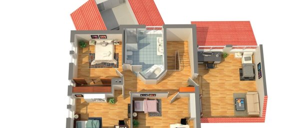 4 Schlafzimmer Haus in Aichach-Friedberg, Germany, Nr. 186910 12