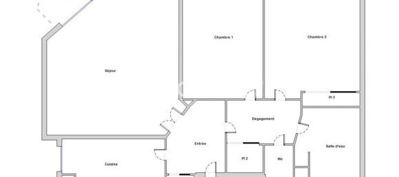 2 bedrooms Apartment in Viry-Chatillon, France No. 171493 2