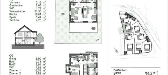 Casa de 4 divisões em Gaaden, Austria N.º 3304 12