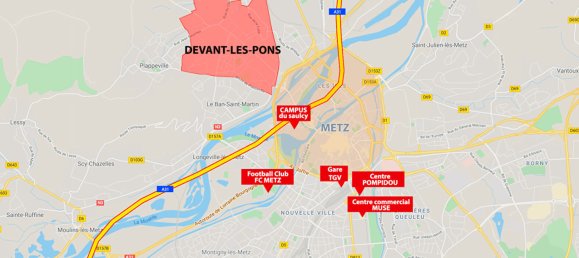 2 bedrooms Apartment in Metz, France No. 43354 7