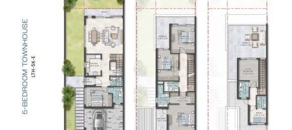 5 chambres Villa à Damac Lagoons, UAE No. 109525 10