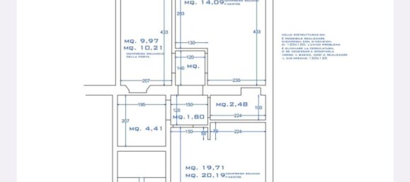 Apartamento de 3 divisões em Livorno, Italy N.º 119862 24