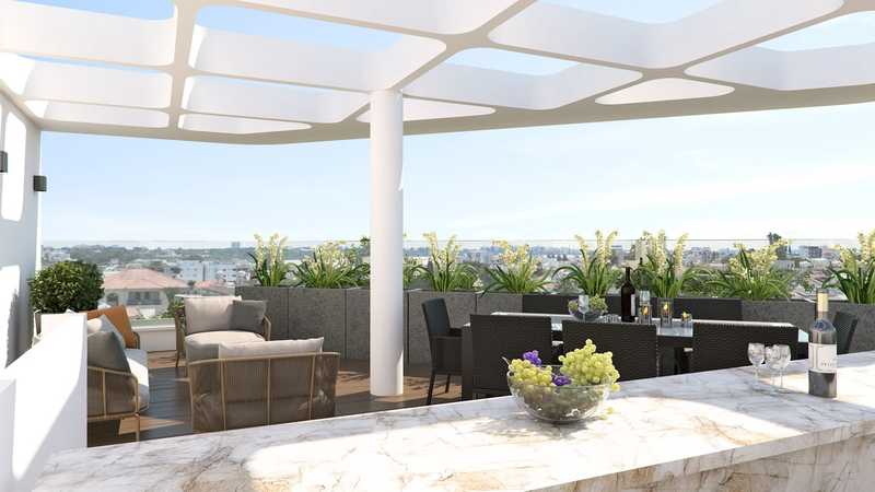 Penthouse T3 em Limassol, Cyprus N.º 17920