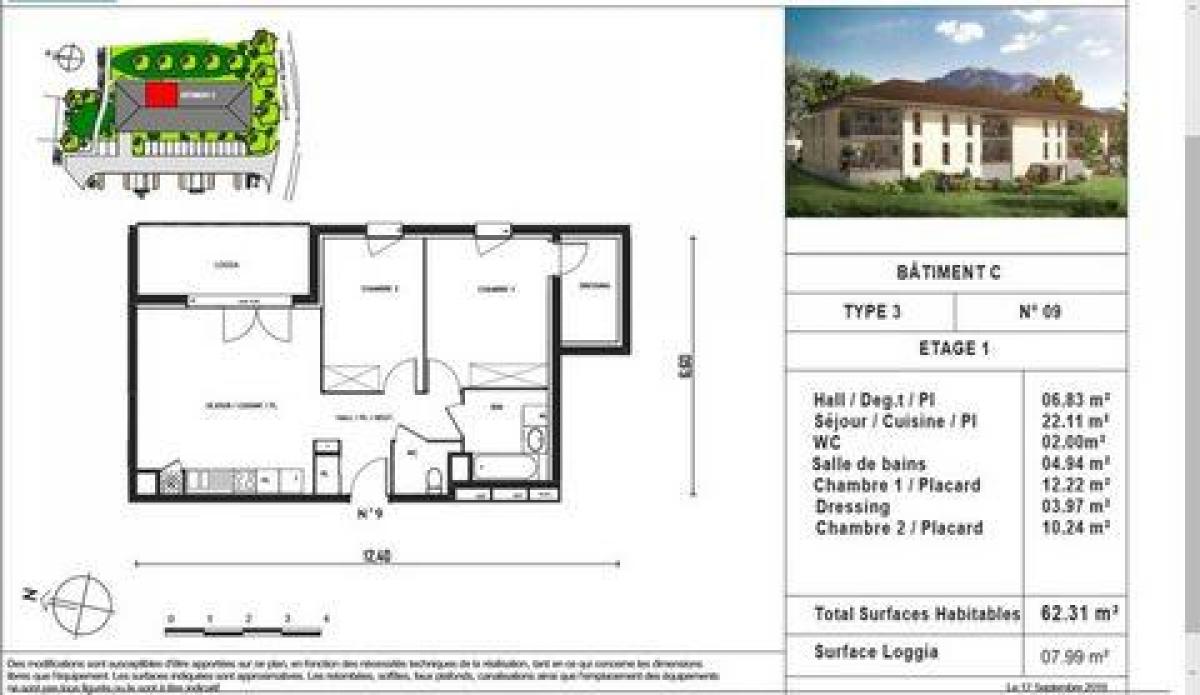 2 bedrooms Condo in Vougy, France No. 33829