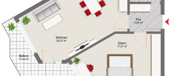 Apartamento de 2 habitaciónes en Alb-Donau-Kreis, Germany No. 273272 2