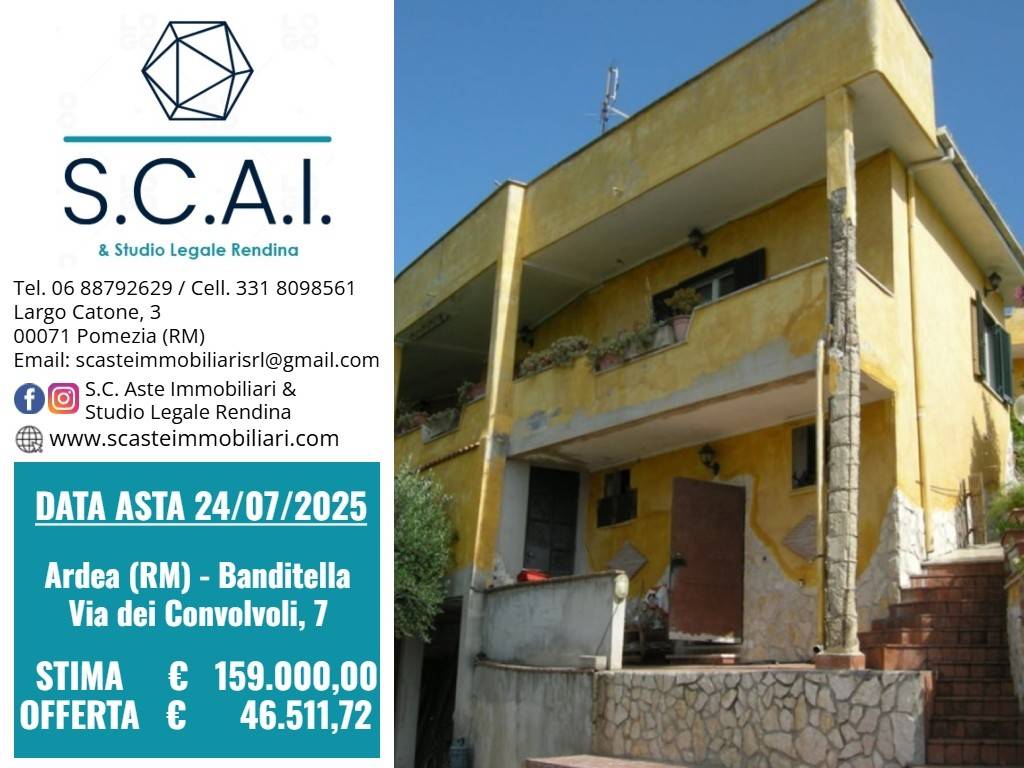 2 bedrooms Apartment in Ardea, Italy No. 192277