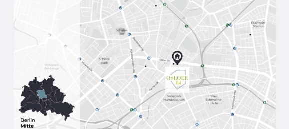 Apartamento de 1 dormitorio en Gesundbrunnen, Germany No. 88352 7