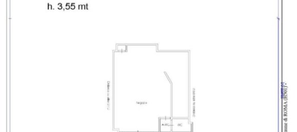 1-Zimmer Gewerbliche Immobilie in Rome, Italy, Nr. 76415 16