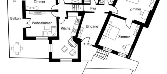 6 rooms Apartment in Weiler, Austria No. 217479 2