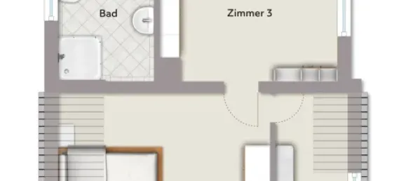 Дом с 2 спальнями в Карлсруэ, Германия № 316834 15