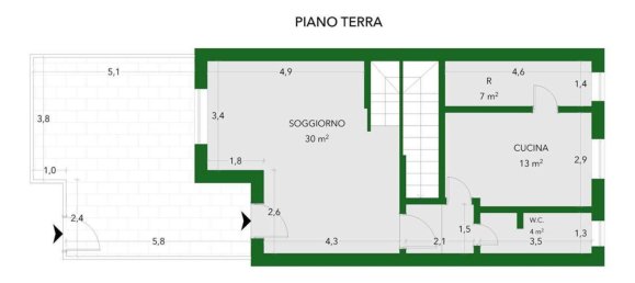 6 rooms House in Scandiano, Italy No. 11061 45