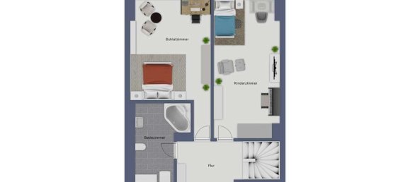 2 غرف نوم منزل ذو طابقين في Markisch-Oderland, Germany رقم 45566 25